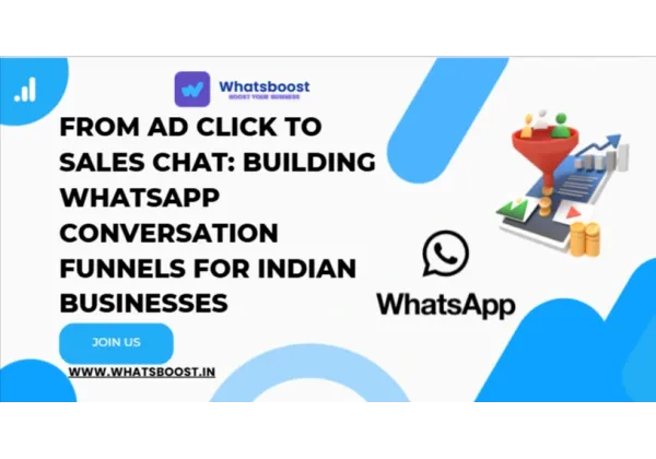 Del clic al chat de ventas: Construye embudos conversacionales en WhatsApp para empresas indias