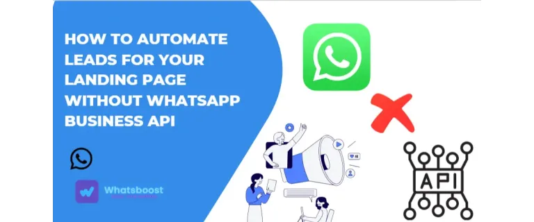 Automatiza tus leads en la landing page sin usar la API de WhatsApp Business