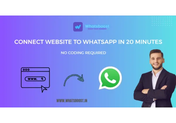 Integra WhatsApp a tu sitio web y aumenta las conversiones sin código ni API