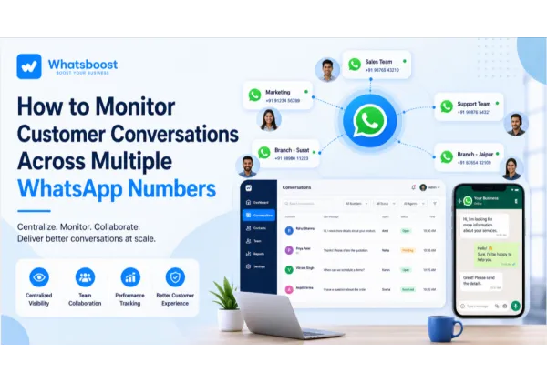 Com monitoritzar converses de clients a través de múltiples números de WhatsApp
