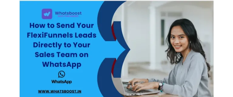 Conecta tus leads de FlexiFunnels al equipo de ventas en WhatsApp