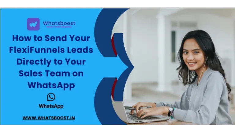 Conecta tus leads de FlexiFunnels al equipo de ventas en WhatsApp