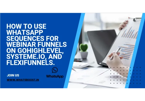 Aumenta la Asistencia a tus Webinars con Secuencias de WhatsApp en tus Funnels