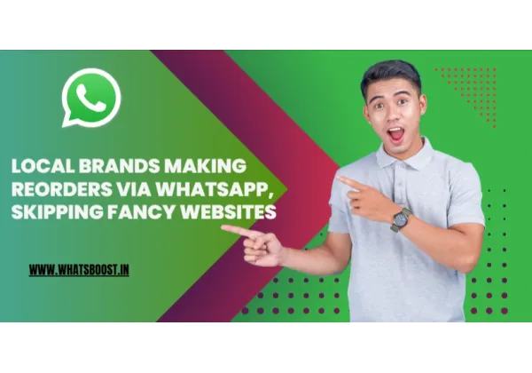 Reordenes sin sitio web: WhatsApp, la nueva arma de las marcas locales