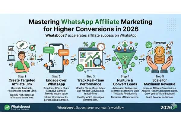 Màrqueting d'afiliats per WhatsApp: conversions el 2026
