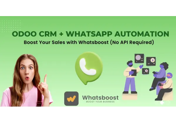 Acelera tus ventas: Conecta Odoo CRM con WhatsApp sin API