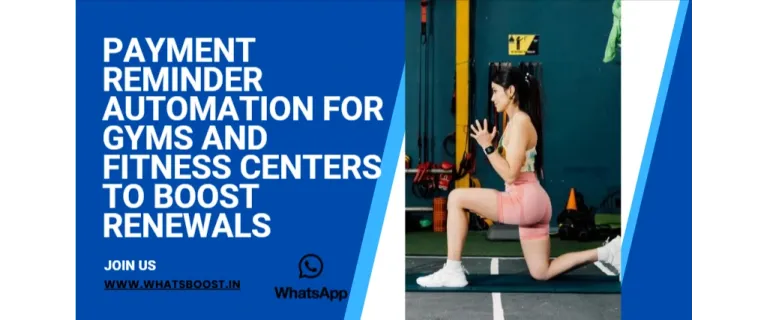Payment Reminder Automation for Gyms and Fitness Centers to Boost Renewals