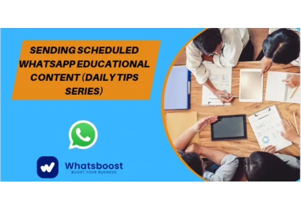 Contenido educativo programado en WhatsApp: guía para coaches