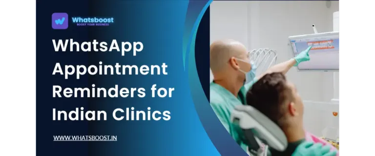 Revoluciona tu clínica en India: recordatorios de citas vía WhatsApp sin API