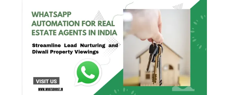 Automatiza WhatsApp y Multiplica las Visitas Inmobiliarias en India durante Diwali