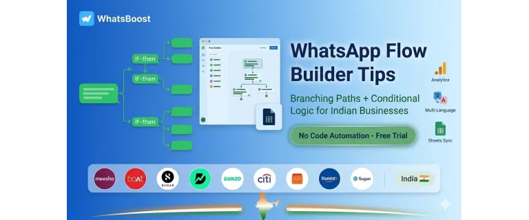 WhatsApp Flow Builder: Trucos de Lógica de Ramificación para Empresas en India
