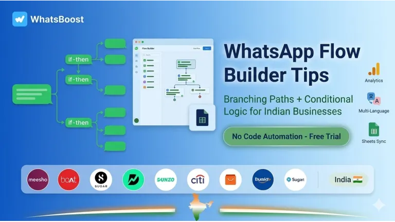 WhatsApp Flow Builder: Trucos de Lógica de Ramificación para Empresas en India