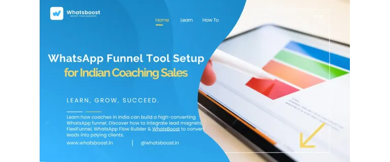 Cómo crear un embudo de ventas en WhatsApp para coaches en India: del lead magnet al chat de cierre