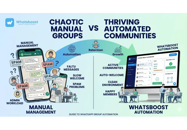 Augmentez l'engagement de vos groupes WhatsApp avec l'automatisation