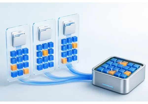 Deduplicación: más versiones sin repetir todos tus datos