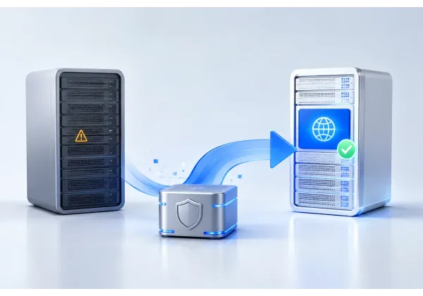 Servidor caído: cómo recuperar tus webs desde un backup