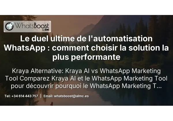 Le duel ultime de l'automatisation WhatsApp : comment choisir la solution la plus performante