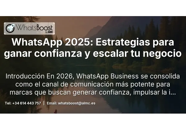 WhatsApp 2025: Estrategias para ganar confianza y escalar tu negocio