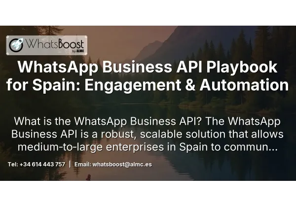 WhatsApp Business API Playbook for Spain: Engagement & Automation