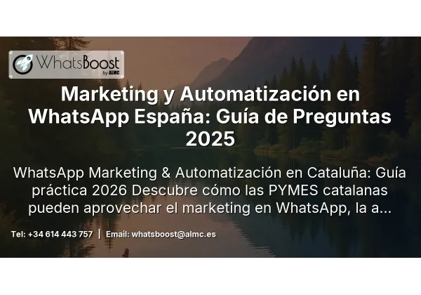 Marketing y Automatización en WhatsApp España: Guía de Preguntas 2025