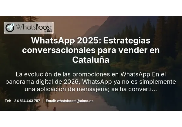 WhatsApp 2025: Estrategias conversacionales para vender en Cataluña