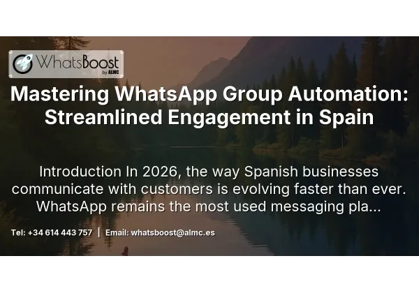 Mastering WhatsApp Group Automation: Streamlined Engagement in Spain