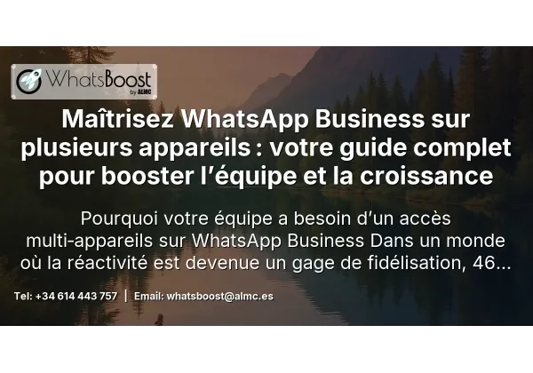 Maîtrisez WhatsApp Business sur plusieurs appareils : votre guide complet pour booster l’équipe et la croissance