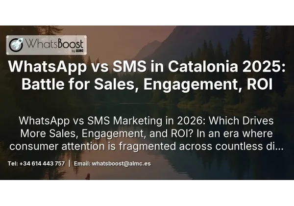 WhatsApp vs SMS in Catalonia 2025: Battle for Sales, Engagement, ROI