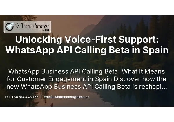 Unlocking Voice‑First Support: WhatsApp API Calling Beta in Spain