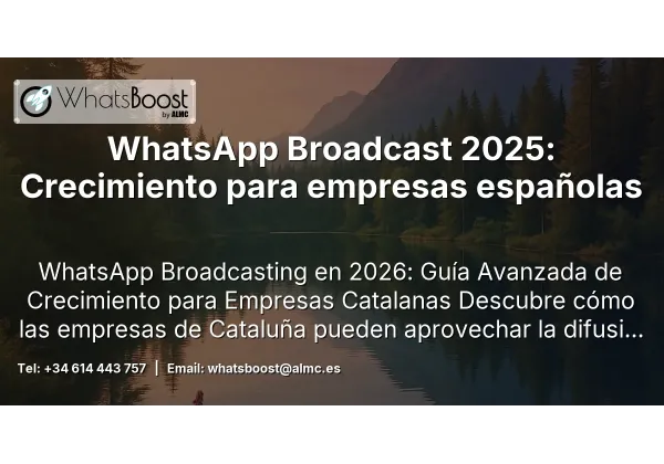 WhatsApp Broadcast 2025: Crecimiento para empresas españolas