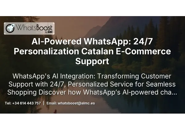 AI‑Powered WhatsApp: 24/7 Personalization Catalan E‑Commerce Support