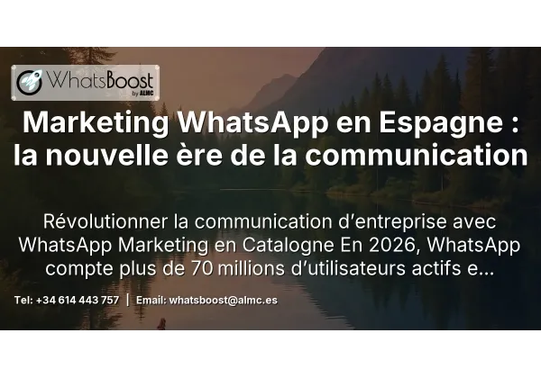 Marketing WhatsApp en Espagne : la nouvelle ère de la communication