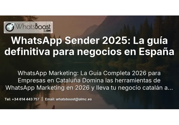WhatsApp Sender 2025: La guía definitiva para negocios en España