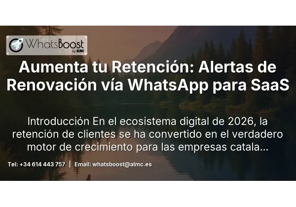 Aumenta tu Retención: Alertas de Renovación vía WhatsApp para SaaS