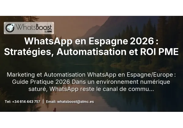 WhatsApp en Espagne 2026 : Stratégies, Automatisation et ROI PME
