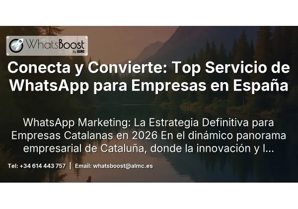 Conecta y Convierte: Top Servicio de WhatsApp para Empresas en España