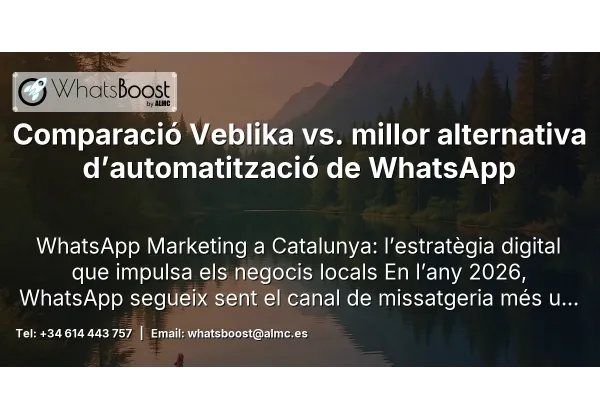 Comparació Veblika vs. millor alternativa d’automatització de WhatsApp