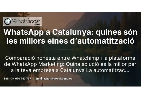 WhatsApp a Catalunya: quines són les millors eines d’automatització