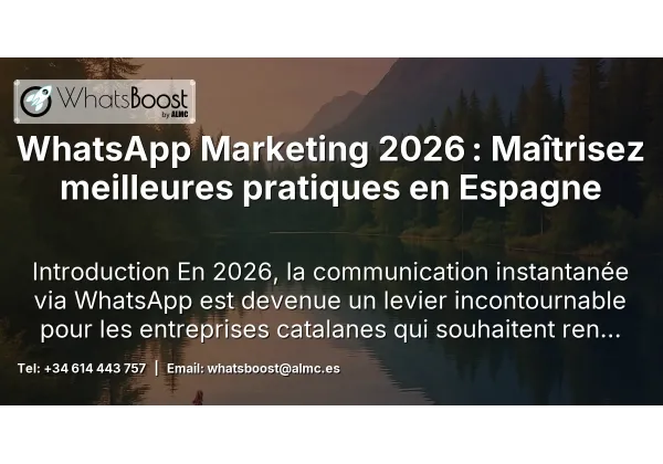WhatsApp Marketing 2026 : Maîtrisez meilleures pratiques en Espagne