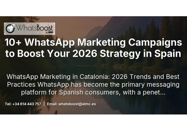 10+ WhatsApp Marketing Campaigns to Boost Your 2026 Strategy in Spain