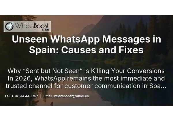 Unseen WhatsApp Messages in Spain: Causes and Fixes