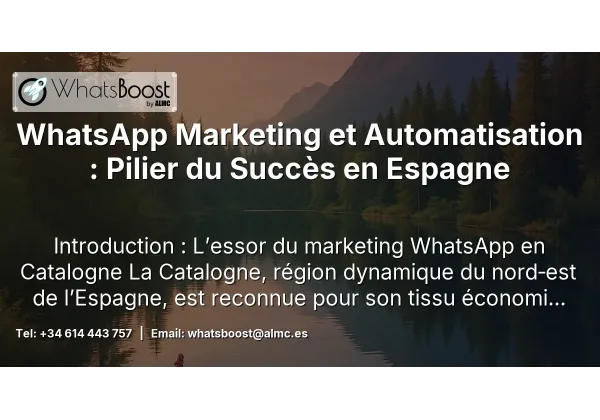 WhatsApp Marketing et Automatisation : Pilier du Succès en Espagne