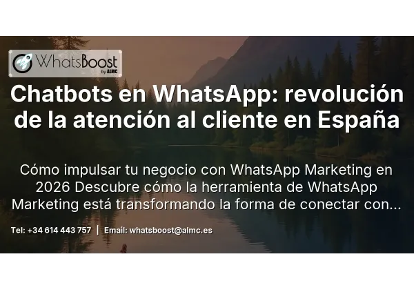 Chatbots en WhatsApp: revolución de la atención al cliente en España