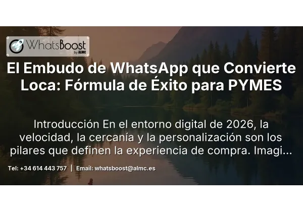 El Embudo de WhatsApp que Convierte Loca: Fórmula de Éxito para PYMES