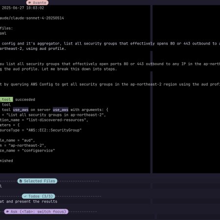 AWS CLI - MCP Server in cloud-service Secured by ALMC Security