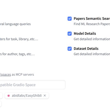 HuggingFace Spaces - MCP Server in cloud-service Secured by ALMC Security