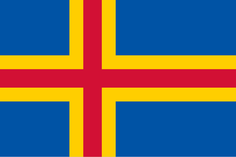 Flag of Aland Islands