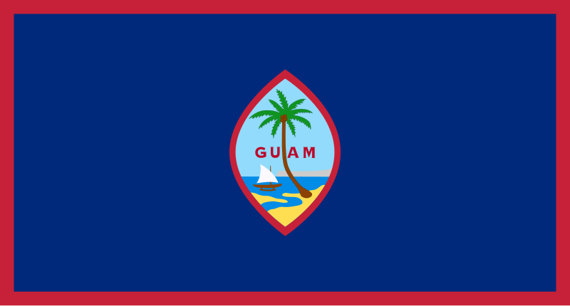 Mapa de Guam