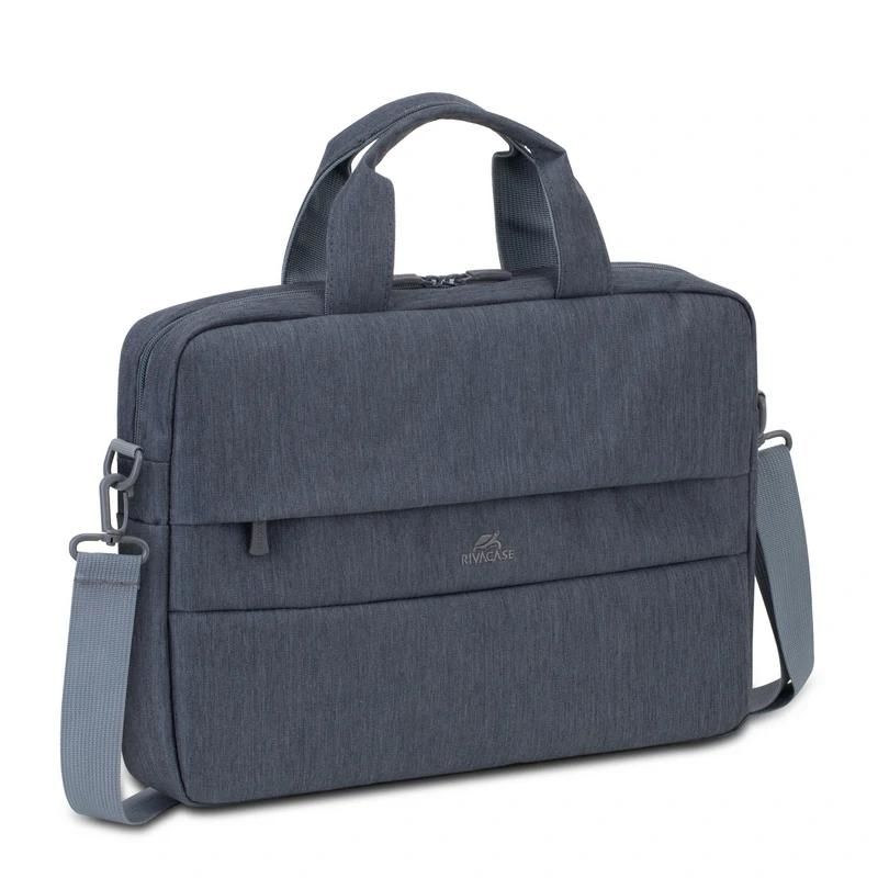 Maletí antirrobatori Rivacase 7522 per a portàtil 14" gris fosc