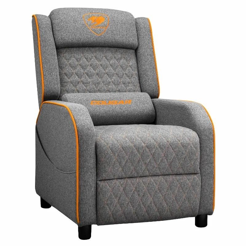 Silla gaming Cougar Ranger One Gray, reclinable y reposapiés
